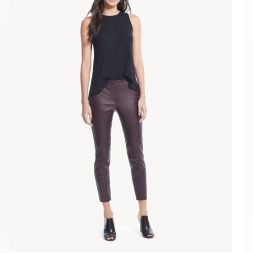 Vince Lambskin Leggings